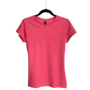 Camiseta de Algodón Cuello Redondo para Dama – Paprika – Bones.