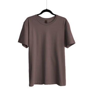 Camiseta de Algodón Cuello Redondo para Caballero – Canela vintage – Bones.