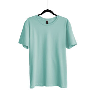 Camiseta de Algodón Cuello Redondo para Caballero – Menta claro – Bones.