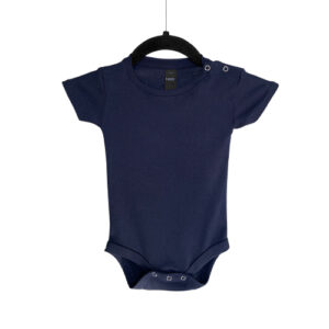 Mameluco de Algodón para Niño y Niña – Azul Marino – Bones