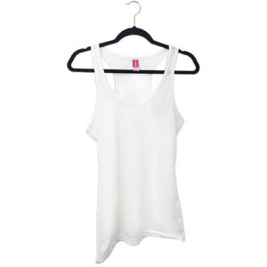 Camiseta Sublimable Tank Top para Dama – Blanca – Playerytees.