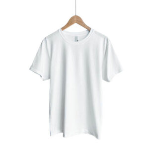 Camiseta de Algodón Cuello Redondo Unisex (Caballero/Dama) – Blanco – Playerytees.
