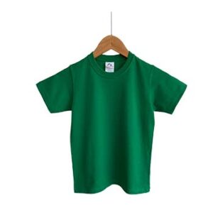 Camiseta de Algodón para Niño – Verde Manzana – Playerytees.