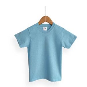 Camiseta de Algodón para Niño - Azul Cielo - Playerytees.