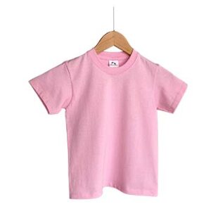 Camiseta de Algodón para Niño – Rosa – Playerytees.