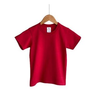 Camiseta de Algodón para Niño - Rojo - Playerytees.