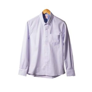 Camisa tipo Gabardina peinada manga larga 50% poliéster y 50% algodón para Caballero – Blanca – Playerytees.