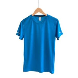 Camiseta de Tela Deportiva para Caballero - Azul Eléctrico - Playerytees.
