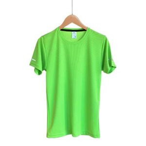 Camiseta de Tela Deportiva para Caballero - Lima Flúor - Playerytees.