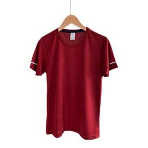 Camiseta de Tela Deportiva para Caballero – Rojo – Playerytees.
