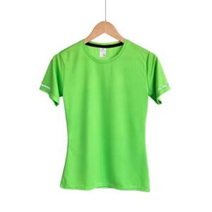 Camiseta de Tela Deportiva para Dama - Lima Flúor - Playerytees.