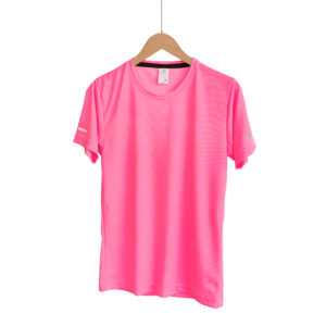 Camiseta de Tela Deportiva para Niño – Fucsia – Playerytees.