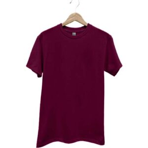 Camiseta de Algodón Cuello Redondo Unisex (Caballero/Dama) – Marrón – Playerytees.