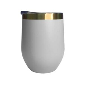Coctelera 12oz gris claro mate (Grabado Láser)