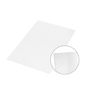 Recuadro decorativo de aluminio blanco 40x60cm